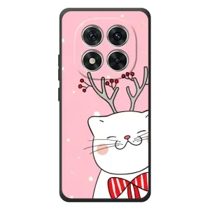 Новорічні Чохли для Редмі Нот 15 Про (VPrint) (Зимовий кіт)