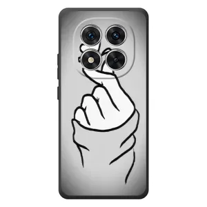 Чохол з принтом для Xiaomi Redmi Note 15 Pro (AlphaPrint - Знак сердечка) (Значок Love)