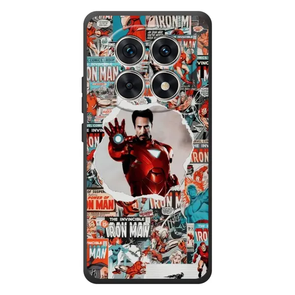 Чехол с принтом «Айронмен» для Xiaomi Redmi Note 15 Чехол с принтом «Айронмен» для Xiaomi Redmi Note 15