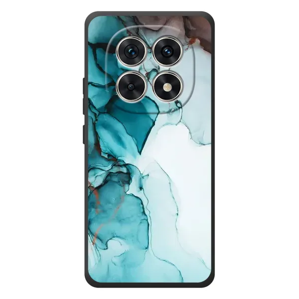 Чехол с принтом «Бирюзовый мрамор» для Xiaomi Redmi Note 15