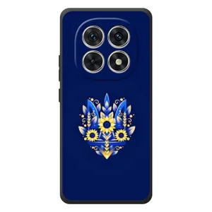 Чехлы для Xiaomi Redmi Note 15  Укр. Символика (AlphaPrint) (Цветочный Герб)