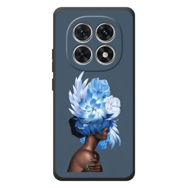 Чехол с принтом «Цветы на голове» для Xiaomi Redmi Note 15