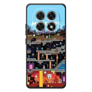 Чехол Майнкрафт на Xiaomi Redmi Note 15 (AlphaPrint) Minecraft (фон Minecraft)