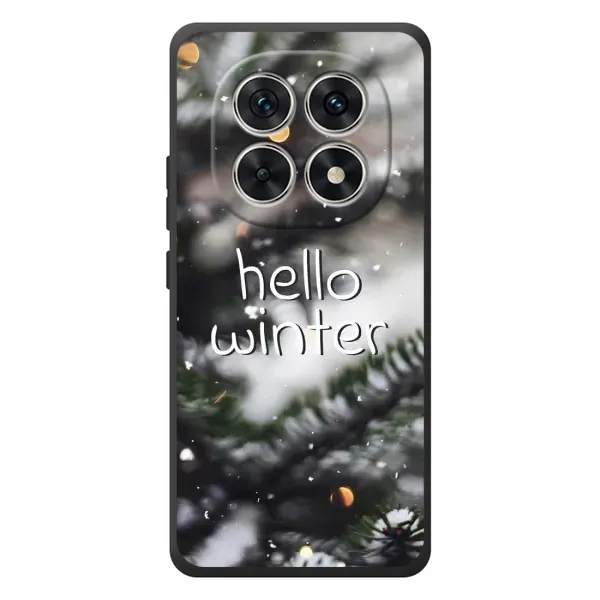 Чехол с принтом «Hello winter» для Xiaomi Redmi Note 15