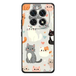 Чехол с рисунком кот на Xiaomi Redmi Note 15 (Коллаж котов)