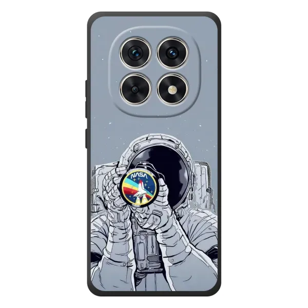 Чехол с принтом «Космонавт фото» для Xiaomi Redmi Note 15 Чехол с принтом «Космонавт фото» для Xiaomi Redmi Note 15