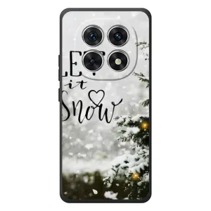 Новогодние, Праздничные Чехлы для Xiaomi Redmi Note 15 - 2024 год (Let it snow)