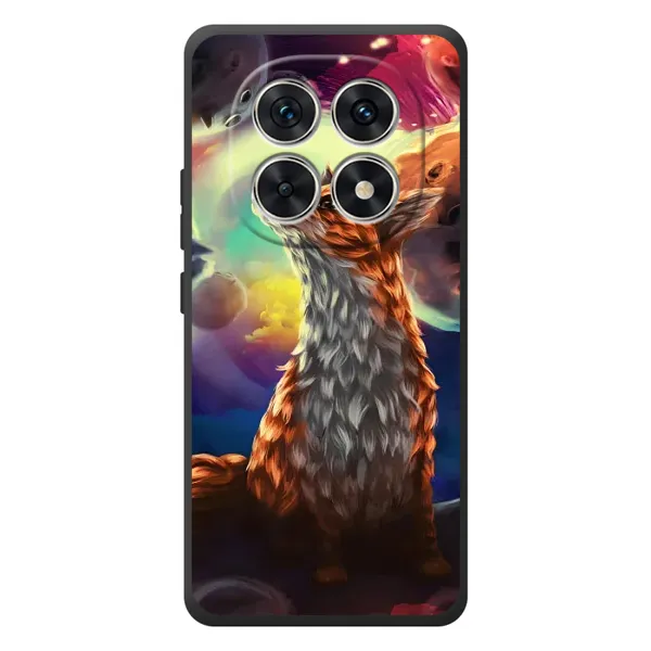 Чехол с принтом «Лисица в космосе» для Xiaomi Redmi Note 15 Чехол с принтом «Лисица в космосе» для Xiaomi Redmi Note 15