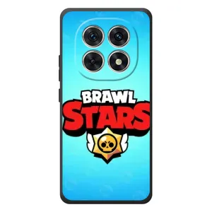 Чехлы Brawl Stars для Xiaomi Redmi Note 15 (AlphaPrint) (Лого Бравл Старс)