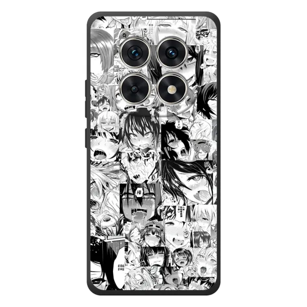 Чехол с принтом «Ahegao manga» для Xiaomi Redmi Note 15
