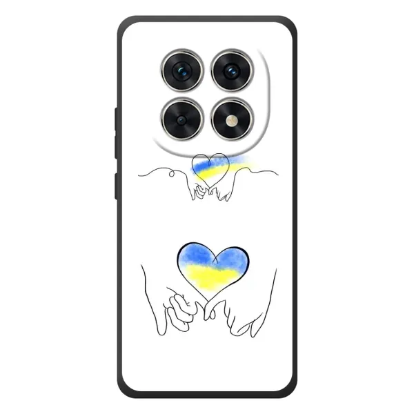 Чехол с принтом «Мир Украине» для Xiaomi Redmi Note 15