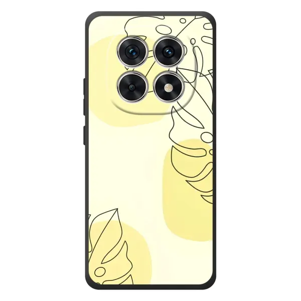 Чехол с принтом «Желтая монстера арт» для Xiaomi Redmi Note 15 Чехол с принтом «Желтая монстера арт» для Xiaomi Redmi Note 15