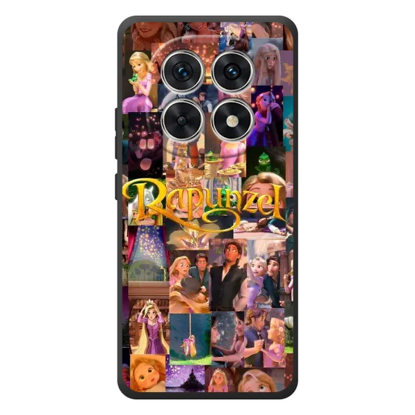 Чехол с принтом «Коллаж Рапунцель» для Xiaomi Redmi Note 15