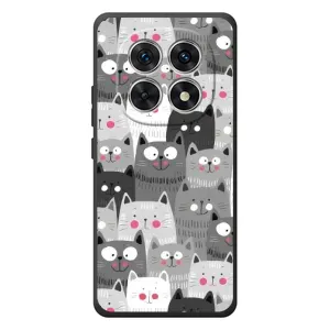 Чехлы с Котиками для Xiaomi Redmi Note 15 (VPrint) (Рисованные котики)