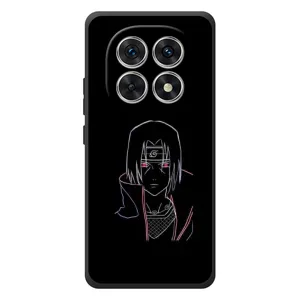 Чехлы на тему: Итачи Учиха для Xiaomi Redmi Note 15 (AlphaPrint) (силуэт Итачи)