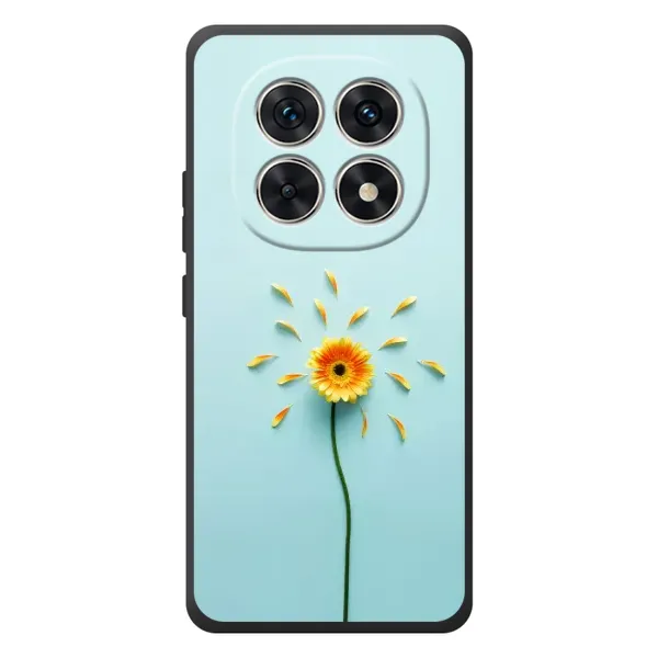 Чехол с принтом «Желтый цветок» для Xiaomi Redmi Note 15