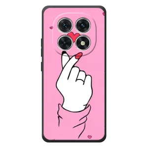 Чехол с принтом для Xiaomi Redmi Note 15 (AlphaPrint - Знак сердечка) (Знак Love)