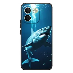 Чехол с картинкой «Хищники» для Xiaomi Redmi Note 17 Pro Max (Акула под водой)