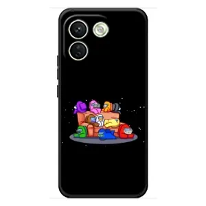 Чехол Амонг Ас для Xiaomi Redmi Note 17 Pro Max (AlphaPrint) (Амонг-ас)