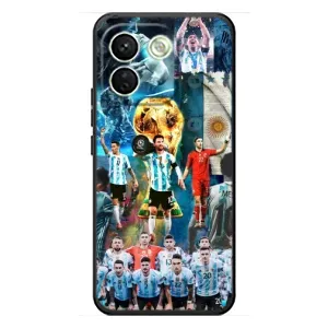Чохли Мессі для Xiaomi Redmi Note 17 Pro Max (AlphaPrint) (Аргентина Мессі)