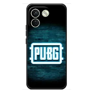Чехол PUBG для Сяоми Редми Ноте 17 Про Макс (AlphaPrint) (Лого PUBG)