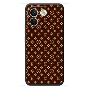 Чохли Луі Вітон для Xiaomi Redmi Note 17 Pro Max (AlphaPrint - LOUIS VUITTON) (лого LOUIS VUITTON)