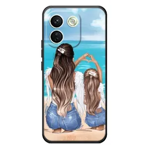 Чехол с печатью для Xiaomi Redmi Note 17 Pro Max - (Мама с ребенком) (AlphaPrint)