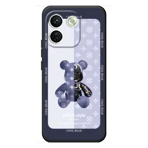 Круті Чохли Луі Віттон для Xiaomi Redmi Note 17 Pro Max (AlphaPrint) (Медведик LV)
