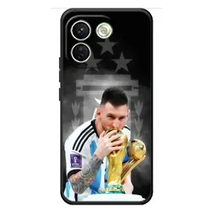 Чохли для Xiaomi Redmi Note 17 Pro Max (Leo чемпіон) (AlphaPrint) (Мессі Чемпіон)
