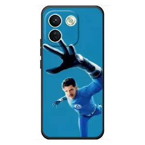 Чехол с принтом Фантастическая четверка для Xiaomi Redmi Note 17 Pro Max (Мистер Фантастик супергерой)