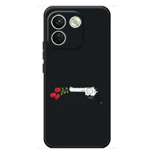 Чехлы (ART) Цветы на Xiaomi Redmi Note 17 Pro Max (VPrint) (Неожиданные цветы)