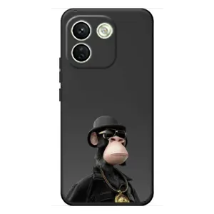 Чехлы с Обезьянами NFT для Xiaomi Redmi Note 17 Pro Max (AlphaPrint) (Обезьяна NFT)
