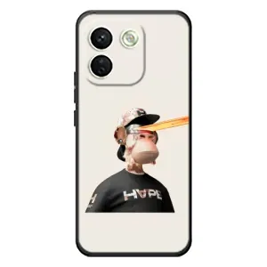 Чехлы с Обезьянами NFT для Xiaomi Redmi Note 17 Pro Max (AlphaPrint) (обезьяна NFT в очках)