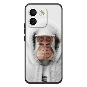 Чехлы с Обезьянами NFT для Xiaomi Redmi Note 17 Pro Max (AlphaPrint) (обезьяна NFT в тату)