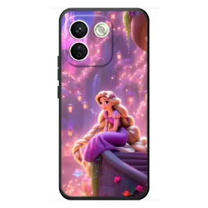 Чехол Рапунцель для Xiaomi Redmi Note 17 Pro Max (Рапунцель в замке)