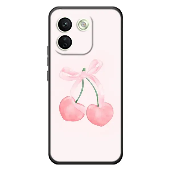 Чехол с принтом «Розовые вишни» для Xiaomi Redmi Note 17 Pro Max