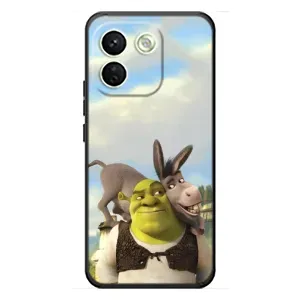 Чехол с мультфильмом Шрек на Xiaomi Redmi Note 17 Pro Max