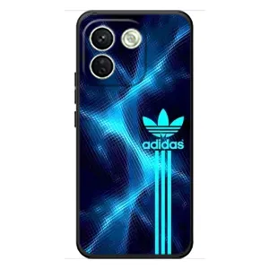 Чохли Адидас для Xiaomi Redmi Note 17 Pro Max (AlphaPrint) (Синій Адідас)