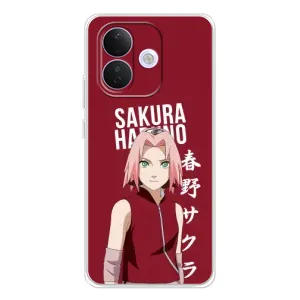 Чехлы Персонажи Аниме Наруто для Xiaomi Redmi Note 17 Pro (AlphaPrint) (Аниме Сакура)