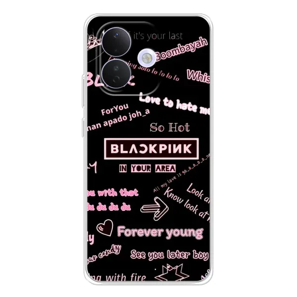 Чехол с принтом «BLACKPINK» для Xiaomi Redmi Note 17 Pro