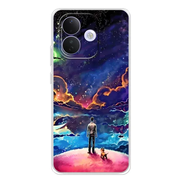 Чехол с принтом «Галактический вид» для Xiaomi Redmi Note 17 Pro