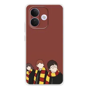 Чехлы с Гарри Поттером для Xiaomi Redmi Note 17 Pro (AlphaPrint) (Гарри с друзьями)