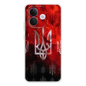 Украинские Чехлы для Xiaomi Redmi Note 17 Pro с картинкой УПА (AlphaPrint) (ГЕРБ УПА)