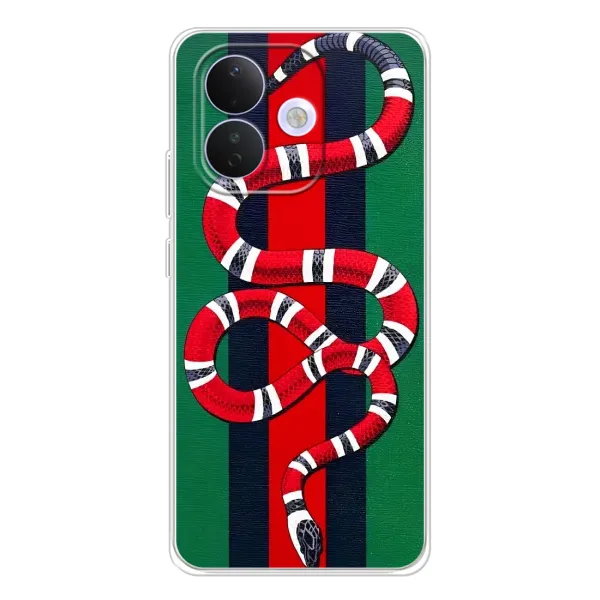 Чехол с принтом «Gucci змия» для Xiaomi Redmi Note 17 Pro