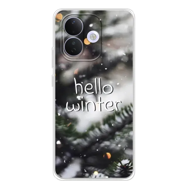 Чехол с принтом «Hello winter» для Xiaomi Redmi Note 17 Pro