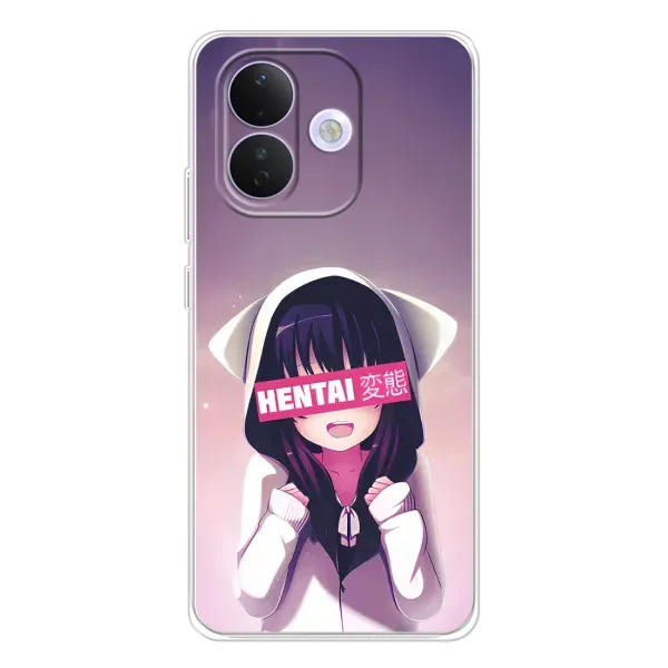 Чехол с принтом «Hentai chan» для Xiaomi Redmi Note 17 Pro Чехол с принтом «Hentai chan» для Xiaomi Redmi Note 17 Pro