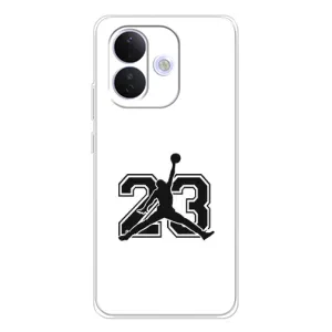 Чехлы для Xiaomi Redmi Note 17 Pro - с картинкой JORDAN (AlphaPrint) (Jordan 23)
