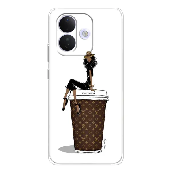 Чехол с принтом «кофе LOUIS VUITTON» для Xiaomi Redmi Note 17 Pro