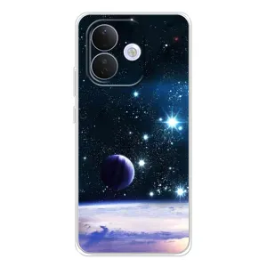 Космические Чехлы для Сяоми Редми Ноте 17 Про (VPrint) (Космический вид)