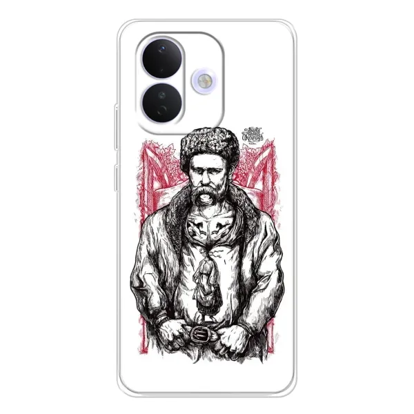 Чехол с принтом «Козак Шевченко» для Xiaomi Redmi Note 17 Pro Чехол с принтом «Козак Шевченко» для Xiaomi Redmi Note 17 Pro